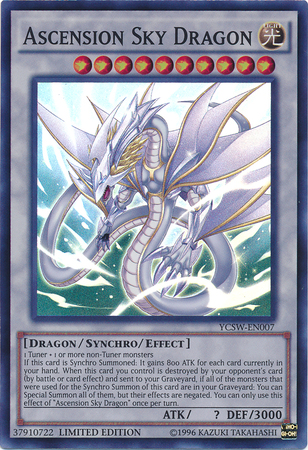 Ascension Sky Dragon [YCSW-EN007] Super Rare | Red Riot Games CA