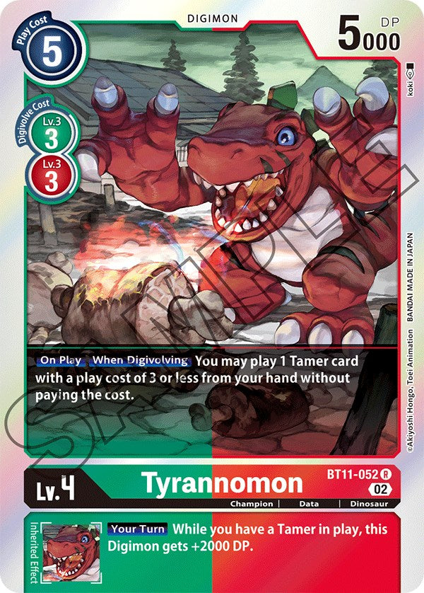 Tyrannomon [BT11-052] [Dimensional Phase] | Red Riot Games CA