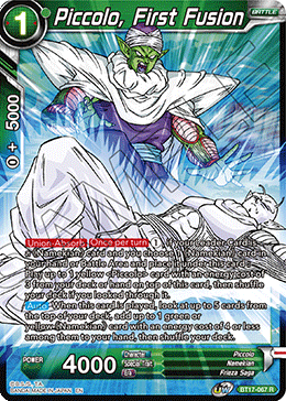 Piccolo, First Fusion (BT17-067) [Ultimate Squad] | Red Riot Games CA