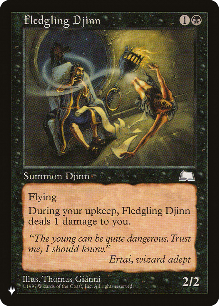 Fledgling Djinn [The List Reprints] | Red Riot Games CA