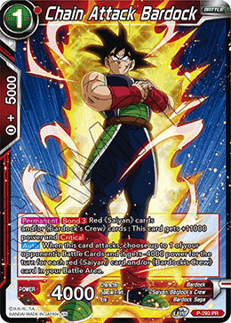 Chain Attack Bardock (P-293) [Tournament Promotion Cards] | Red Riot Games CA