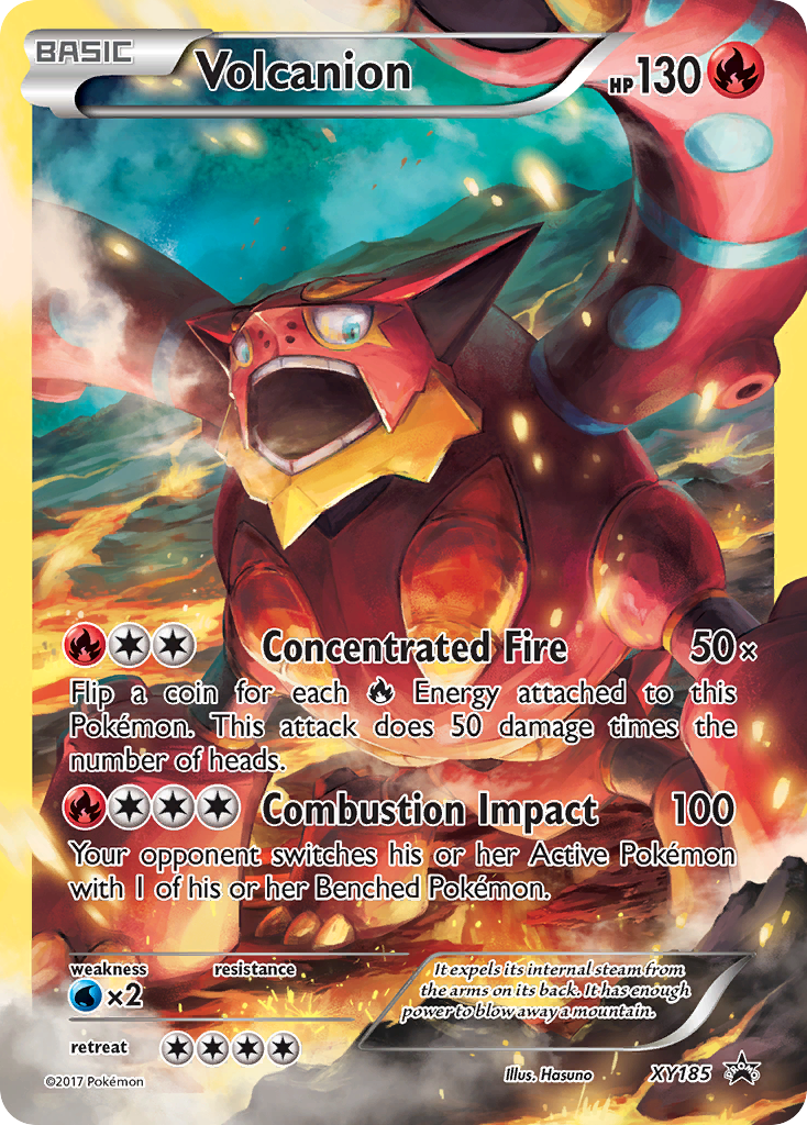 Volcanion (XY185) [XY: Black Star Promos] | Red Riot Games CA