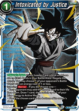 Intoxicated by Justice (Gold Stamped) (P-333) [Tournament Promotion Cards] | Red Riot Games CA