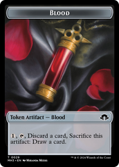 Servo // Blood Double-Sided Token [Modern Horizons 3 Tokens] | Red Riot Games CA