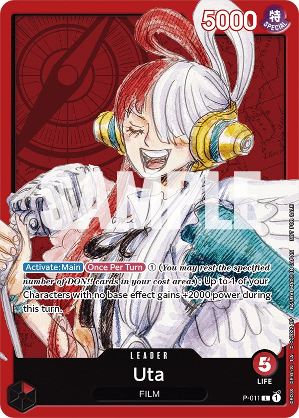 Uta (One Piece Film Red) [One Piece Promotion Cards] | Red Riot Games CA