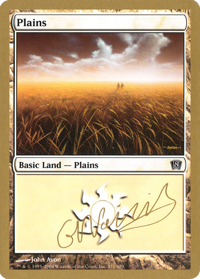 Plains (gn331) (Gabriel Nassif) [World Championship Decks 2004] | Red Riot Games CA