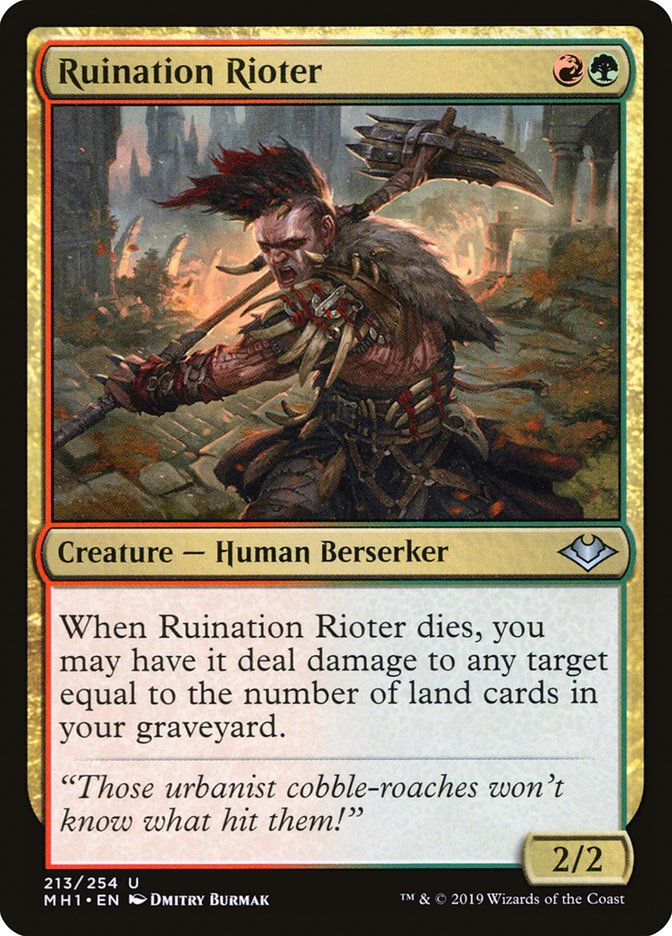 Ruination Rioter [Modern Horizons] | Red Riot Games CA