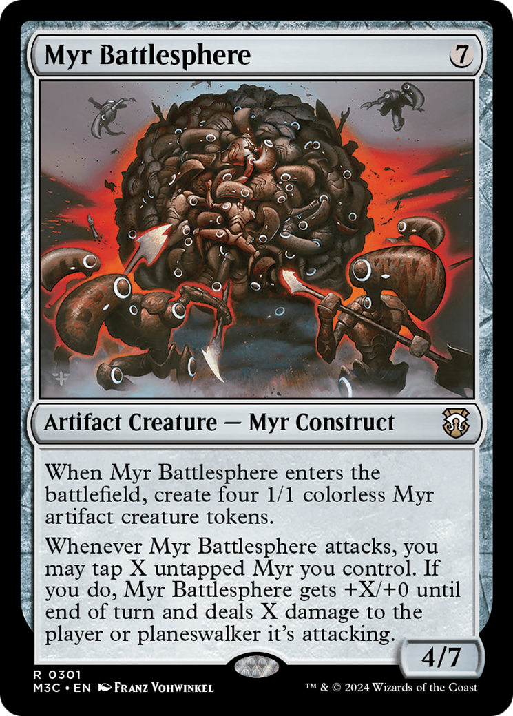 Myr Battlesphere [Modern Horizons 3 Commander] | Red Riot Games CA