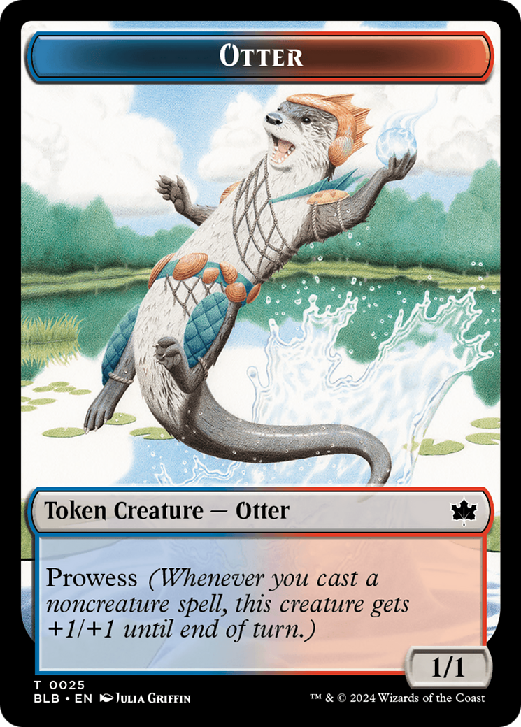 Otter Token [Bloomburrow Tokens] | Red Riot Games CA