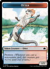 Otter // Copy Double-Sided Token [Bloomburrow Tokens] | Red Riot Games CA