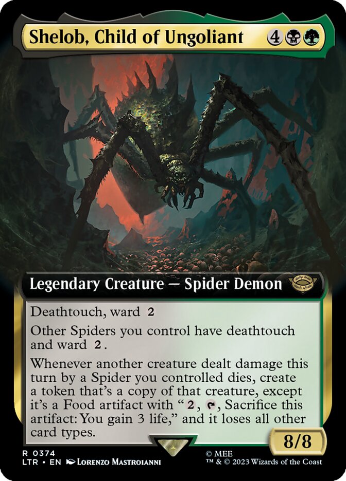 Shelob, Child of Ungoliant (Extended Art) [The Lord of the Rings: Tales of Middle-Earth] | Red Riot Games CA