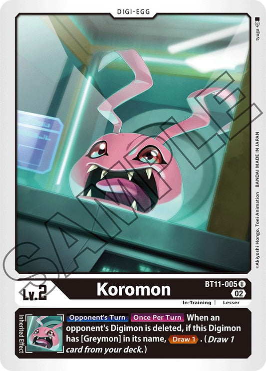 Koromon [BT11-005] [Dimensional Phase]