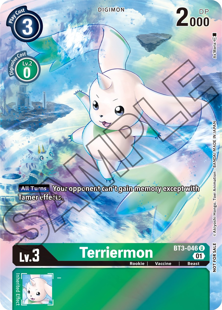 Terriermon [BT3-046] (Tamer's Card Set 1) [Release Special Booster Promos] | Red Riot Games CA