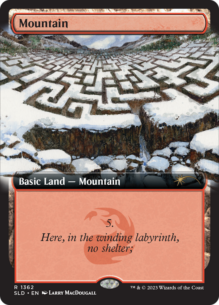Mountain (1362) [Secret Lair Drop Series] | Red Riot Games CA