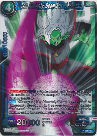 The Almighty Beam Fused Zamasu (P-011) [Promotion Cards] | Red Riot Games CA