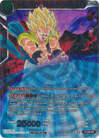 Energy Volley Gogeta (Series 7 Super Dash Pack) (P-134) [Promotion Cards] | Red Riot Games CA