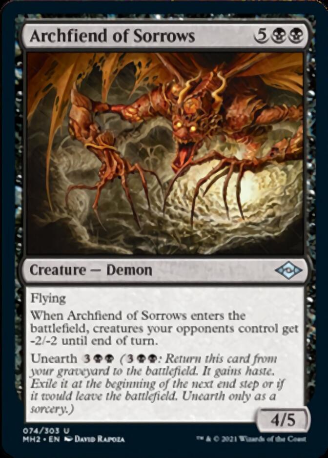 Archfiend of Sorrows [Modern Horizons 2] | Red Riot Games CA