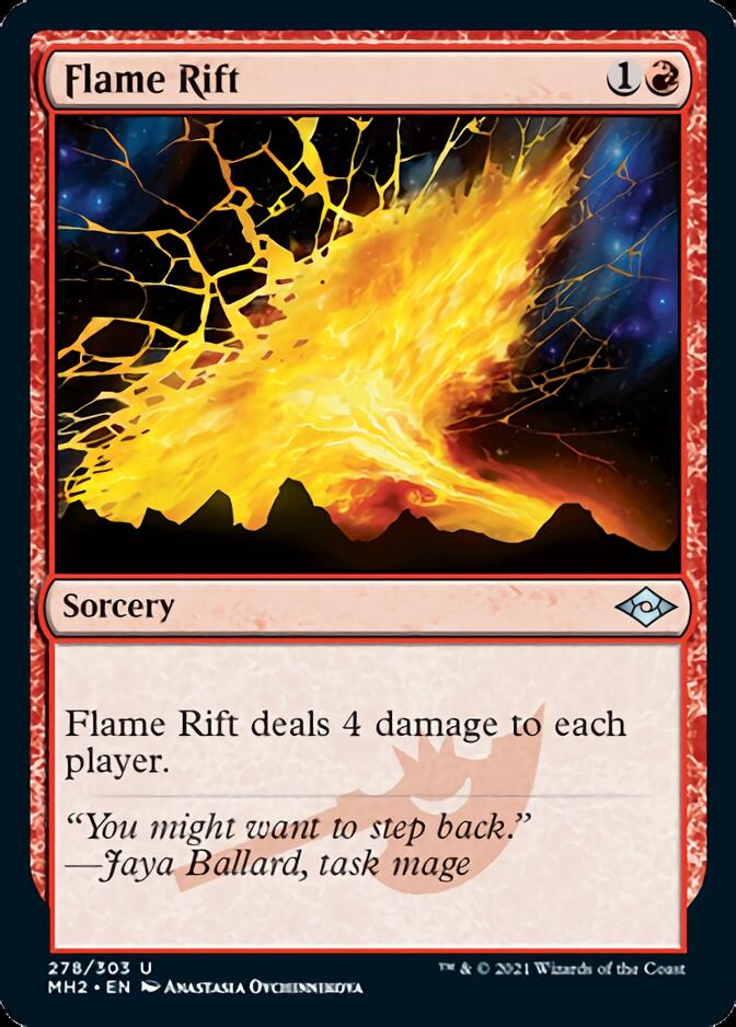 Flame Rift (Foil Etched) [Modern Horizons 2] | Red Riot Games CA