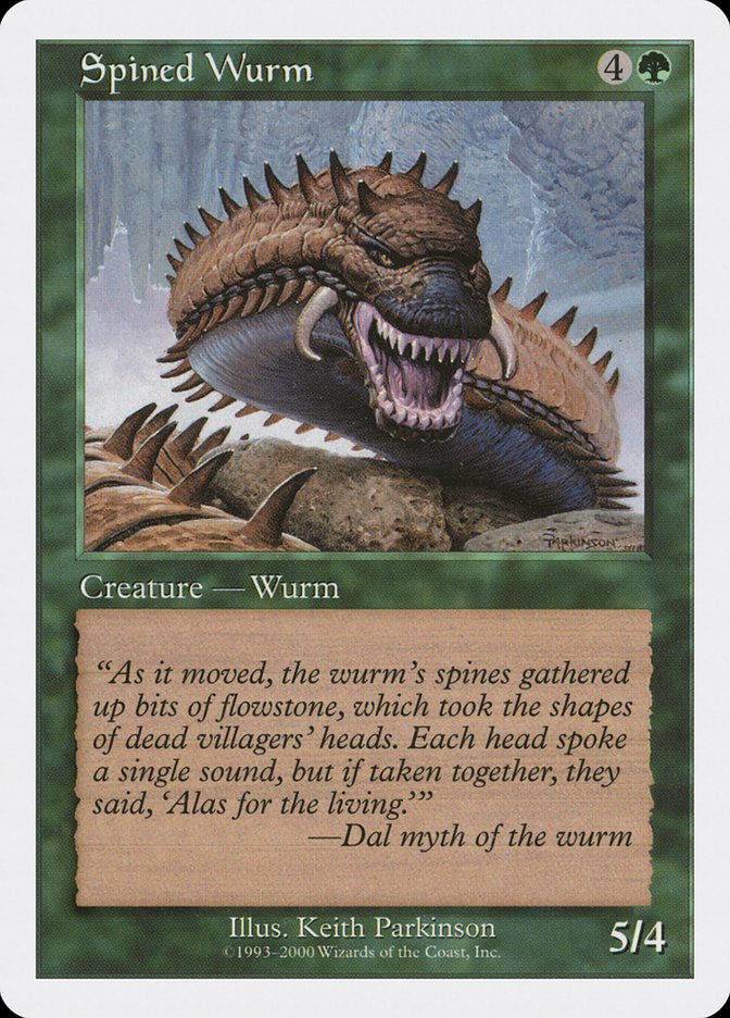 Spined Wurm [Media Promos] | Red Riot Games CA