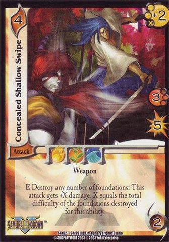 Concealed ShAllow Swipe [VSNK02]
