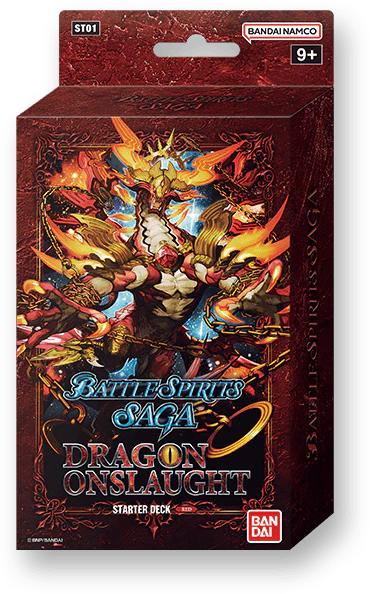 BATTLE SPIRITS SAGA - STARTER DECK - DRAGON ONSLAUGHT | Red Riot Games CA