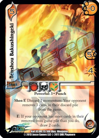 Tenshou Bakushingeki [KOF03]