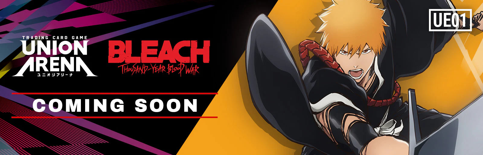 UNION ARENA - BLEACH: THOUSAND YEAR BLOOD WAR BOOSTER BOX (PRE-ORDER) | Red Riot Games CA