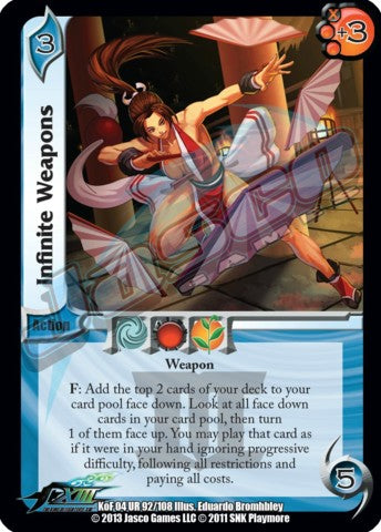 Infinite Weapons [KOF04]