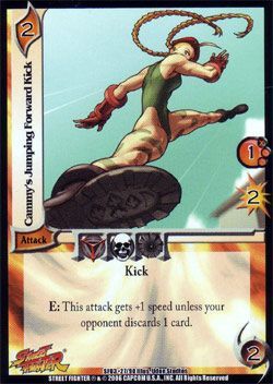 Cammy's Jumping Forward Kick [VSF03]