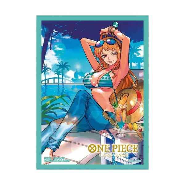 ONE PIECE CARD GAME - SLEEVES SET 4 - Nami – Red Riot