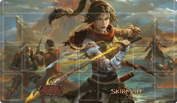Skirmish Playmat - Scar for a Scar | Red Riot Games CA
