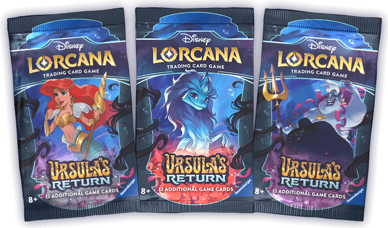 DISNEY LORCANA: URSULA'S RETURN - BOOSTER BOX (PRE-ORDER)