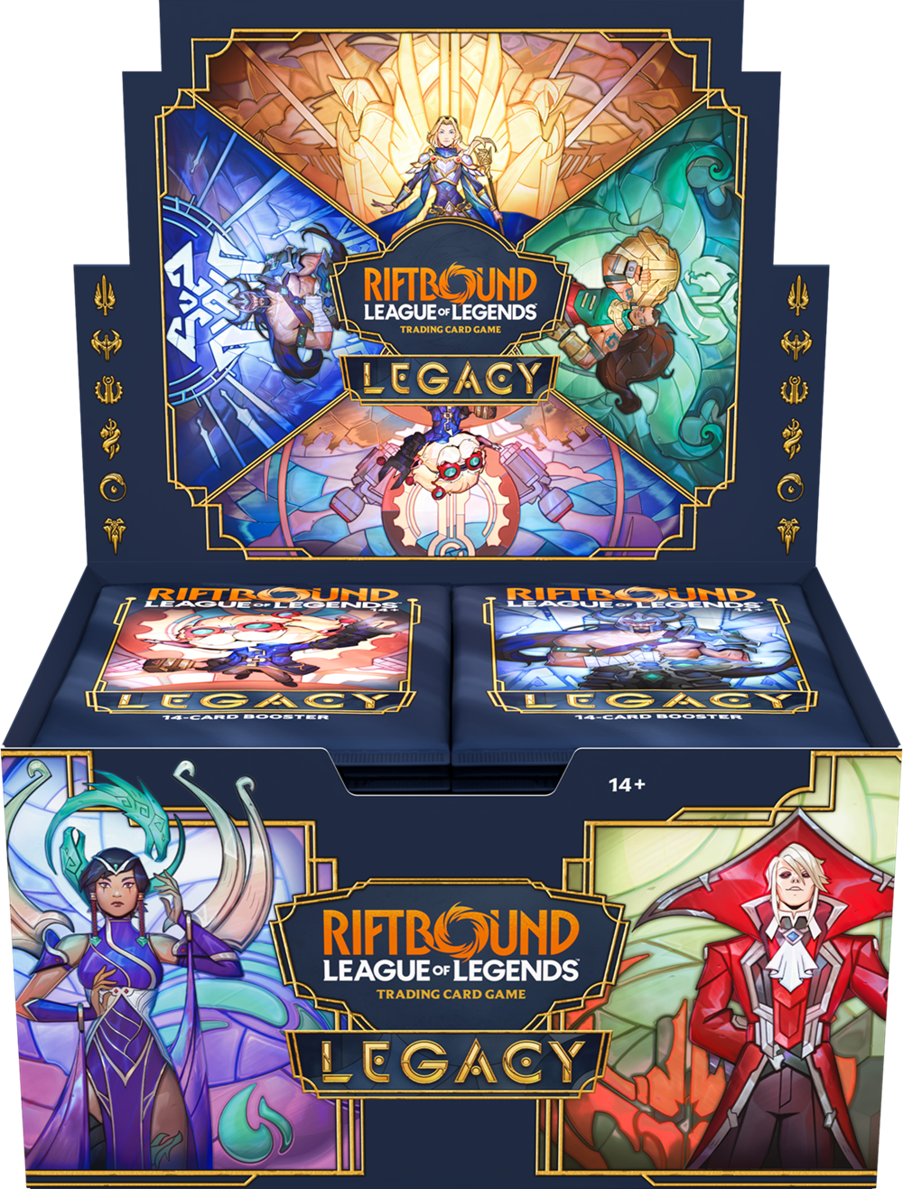 RIFTBOUND LEAGUE OF LEGENDS TCG LEGACY BOOSTER DISPLAY (Pre Order))
