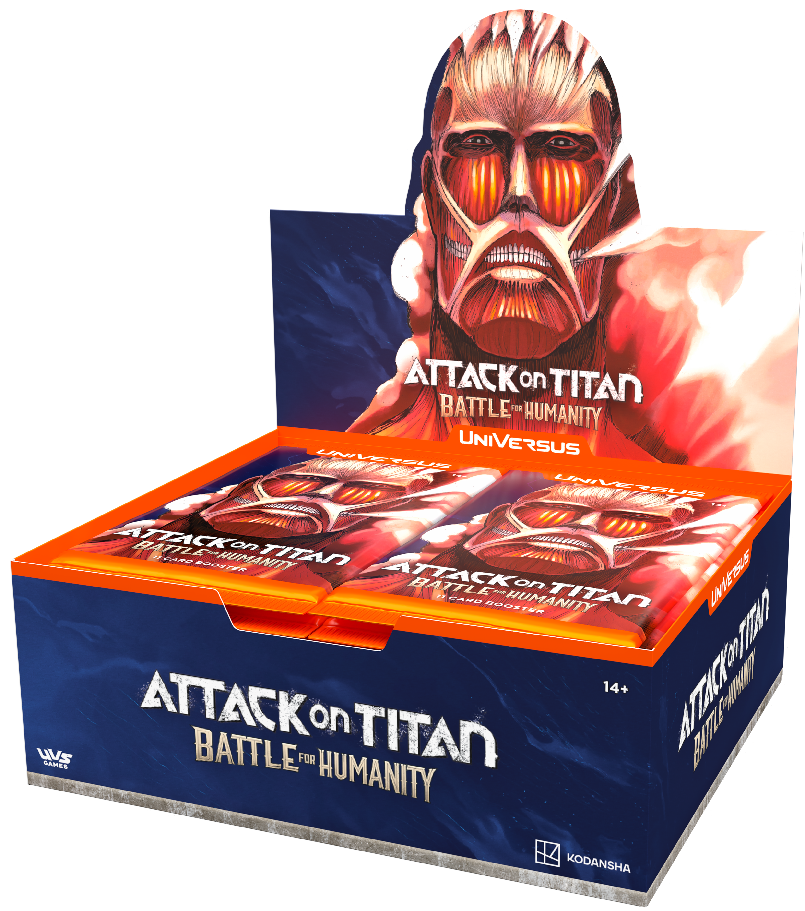 ATTACK ON TITAN BATTLE FOR HUMANITY BOOSTER (Pre Order) | Red Riot Games CA
