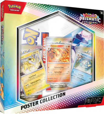 Pokemon - Scarlet & Violet - Prismatic Evolutions - Poster Collection (Pre-Order) | Red Riot Games CA