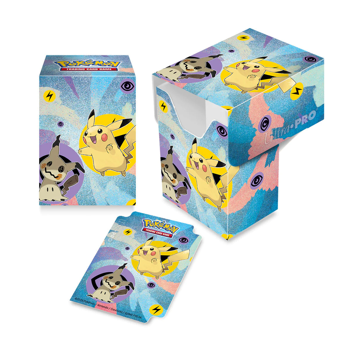 Ultra PRO: DECK BOX 80+ - POKEMON - PIKACHU AND MIMIKYU