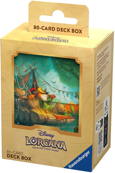 Disney Lorcana Deck Box - 80 - Robin Hood | Red Riot Games CA