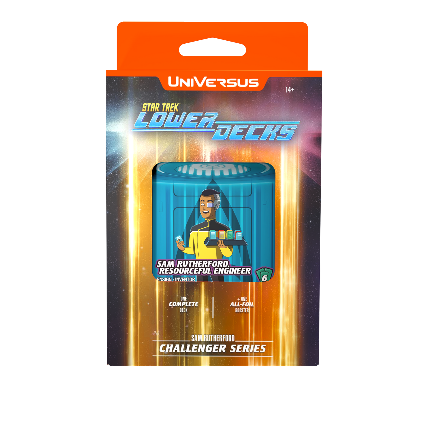 STAR TREK LOWER DECKS CHALLENGER SERIES [Sam Rutherford] (Pre Order)