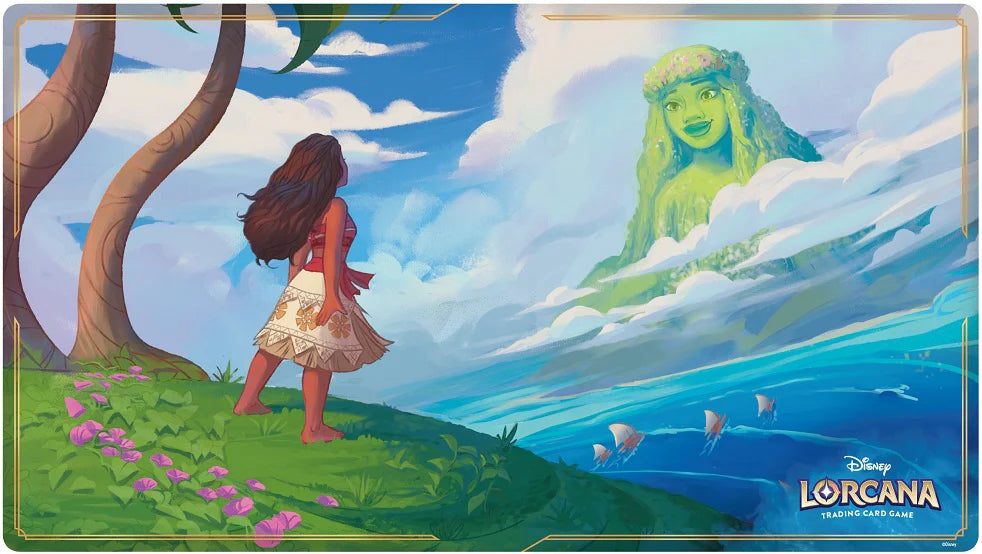 Lorcana - Into the Inklands Playmat (Moana & Te'Fiti) | Red Riot Games CA