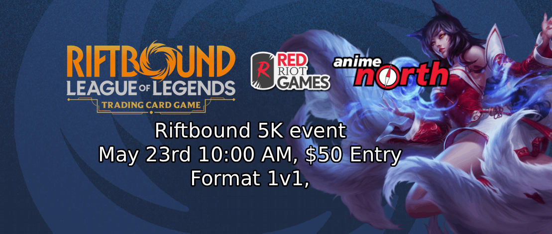 Riftbound 1v1 5K Tournament – [10:00 AM Check-in]