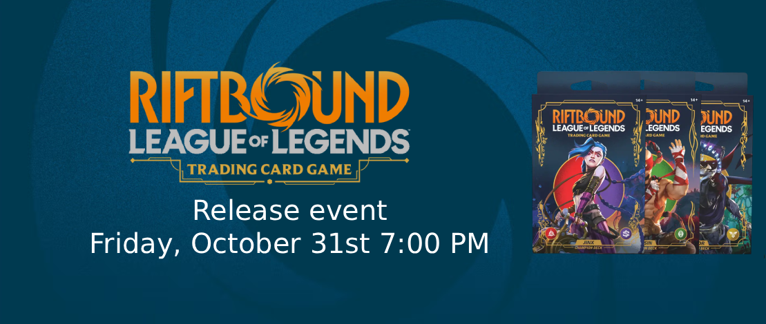 Riftbound Release event – Red Riot Games CA