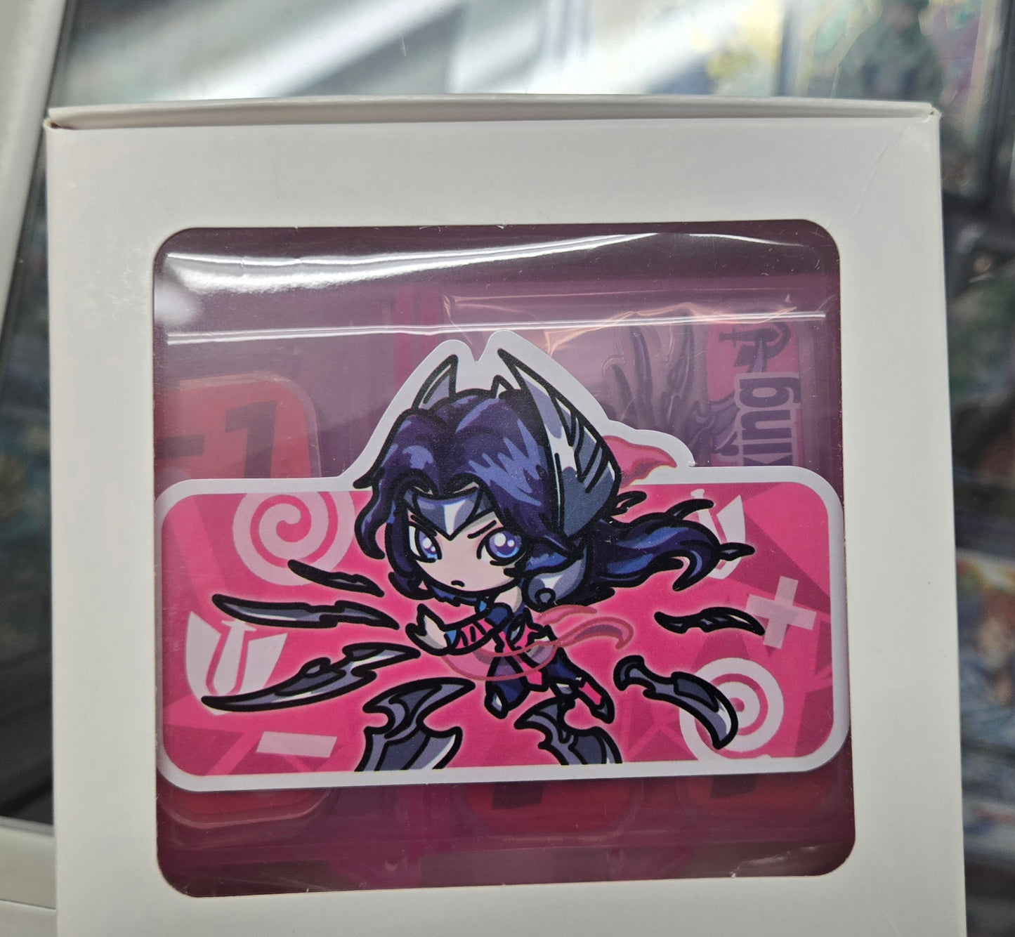 Riftbound Token Storage Box Tcg Board Game Accessories Character Theme Irelia