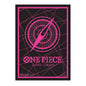 ONE PIECE CARD GAME - SLEEVES SET 6 - Black/Pink