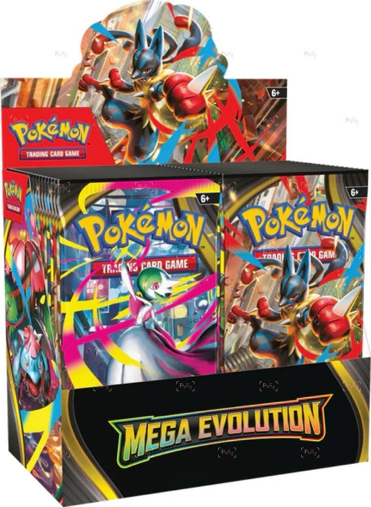 Pokemon TCG Mega Evolution Base Set Booster Box - Enhanced Booster