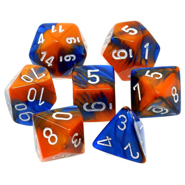 CHESSEX: POLYHEDRAL Gemini™ DICE SETS