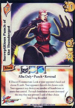Surreptitious Punch of the Thundergod [VSNK01]