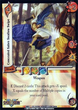 Concealed Sabre SwAllow Swipe [VSNK01]