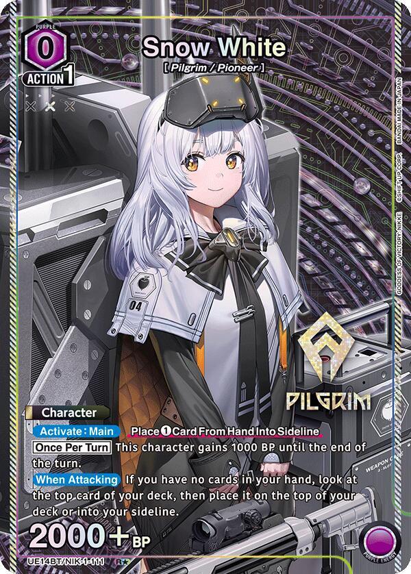 Snow White (111) (R*) (UE14BT/NIK-1-111) (UE14BT: GODDESS OF VICTORY: NIKKE)