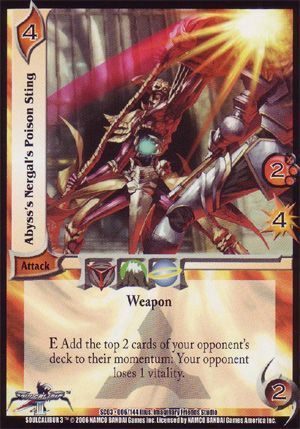Abyss's Nergal's Poison Sting [VSC03]