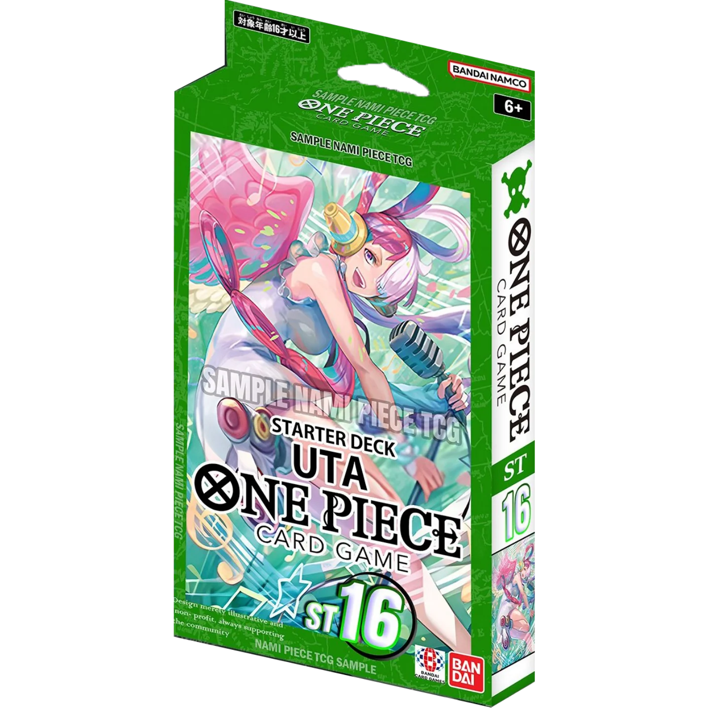 ONE PIECE TCG: GREEN UTA STARTER DECK ST-16 – Red Riot Games CA